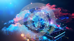 World wide web on phone via wireless satellite network technology