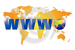 World wide web - www photo
