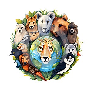 World Wildlife Day concept.