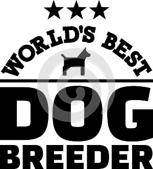 Worlds best dog breeder photo