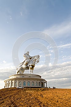 Worlds biggest statue of Chinghiskhan