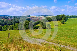 Worlds largest brick bridge