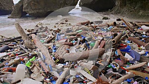 The worlds most polluted beach, Plastic marine debris.