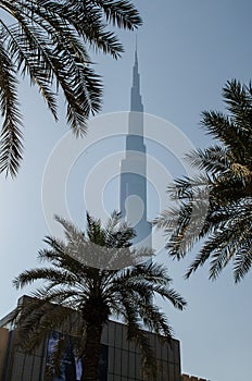 Worlds tallest building Bhurj Khalifa in Dubai