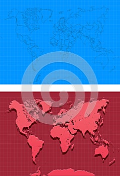 Worldwide Maps-Illustration-maps