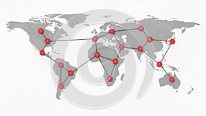 Worldwide Network Illustration