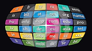 Worldwide Top Domains