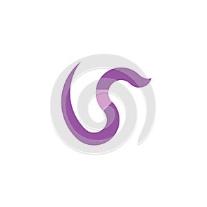 worm earthworm nihgt crawler logo vector icon