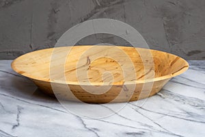 Wormy Maple Wood Bowl