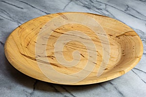 Wormy Maple Wood Bowl