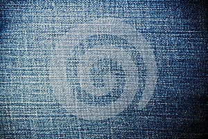 Worn Blue Denim Jeans texture, background