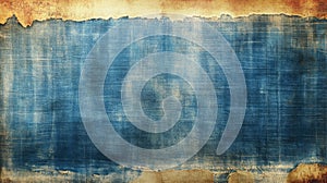 Worn Denim Fabric Texture Background Image