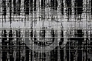 worn fabric with matrix thread patterns a grunge background of f