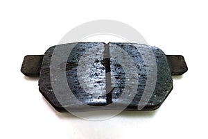 Worn out brake pad or brake shoes