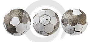 Worn Out Footballs