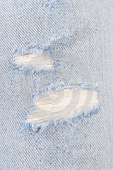 Worn-out jeans