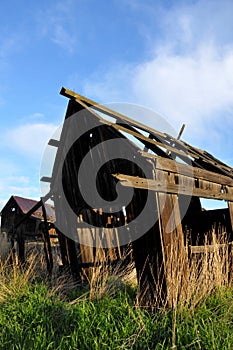 Worn out and weathered