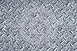 Worn Polished grungy Industrial Checker Plate Background Texture