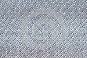 Worn Polished grungy Industrial Checker Plate Background Texture photo