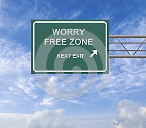 Worry free zone