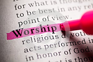 worship