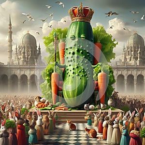 The worship of cucumber