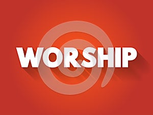 Worship text quote, concept background