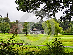 Worsley golf course and club house in Monton photo