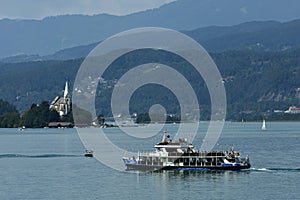 Worthersee, Gurktal Alpen, Karnten, Austria