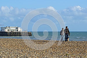 Worthing beach, UK