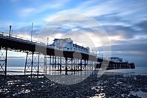 Worthing pier at dawn