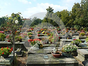 Worzeldorfer Cemetery Nuremberg, one of three the oldest cemeteries in Europe photo