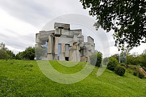 The Wotrubakirche - Church of the Holy Trinity in Vienna Mauer - georgen-hill photo