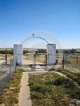 Wounded Knee Cemetery, South Dakota