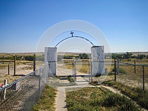 Wounded Knee Cemetery, South Dakota