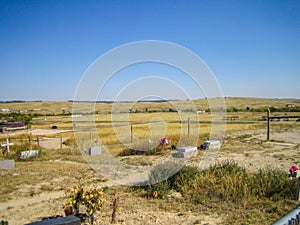 Wounded Knee Cemetery, South Dakota