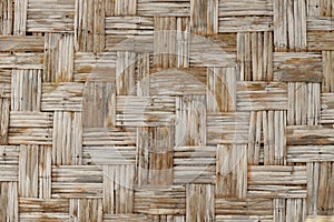 Woven bamboo texture