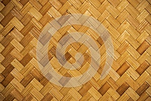 it is woven bamboo texture for background and design.