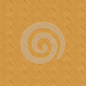 Woven Bamboo Texture Background Seamless Pattern for Design and Decoration