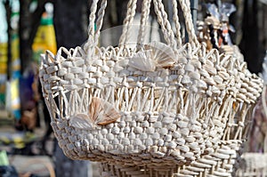 Woven baskets handmade