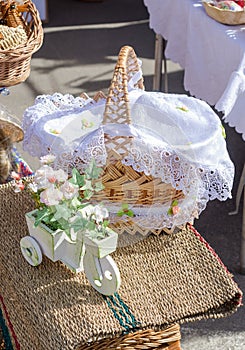 Woven baskets handmade