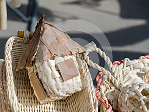 Woven baskets handmade