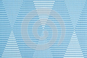 Woven blue leather texture, Abstract background