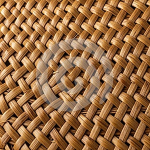 Woven material featuring an intricate, interlaced