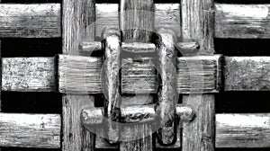 Woven Metal Pattern Texture Background