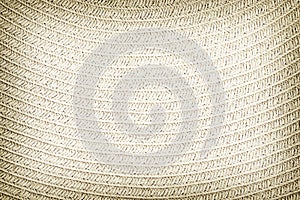 Woven straw background or texture