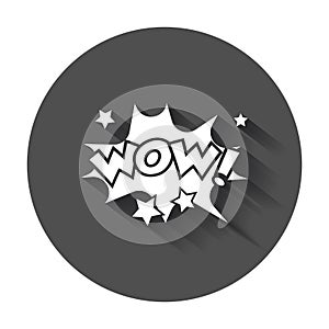 WOW comic sound effects.