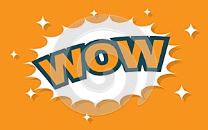 Wow. wording sound effect set.