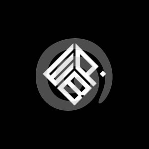 WPB letter logo design on WHITE background. WPB creative initials letter logo concept.