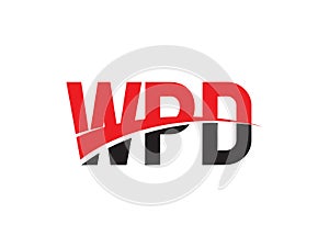 WPD Letter Initial Logo Design Vector Illustration